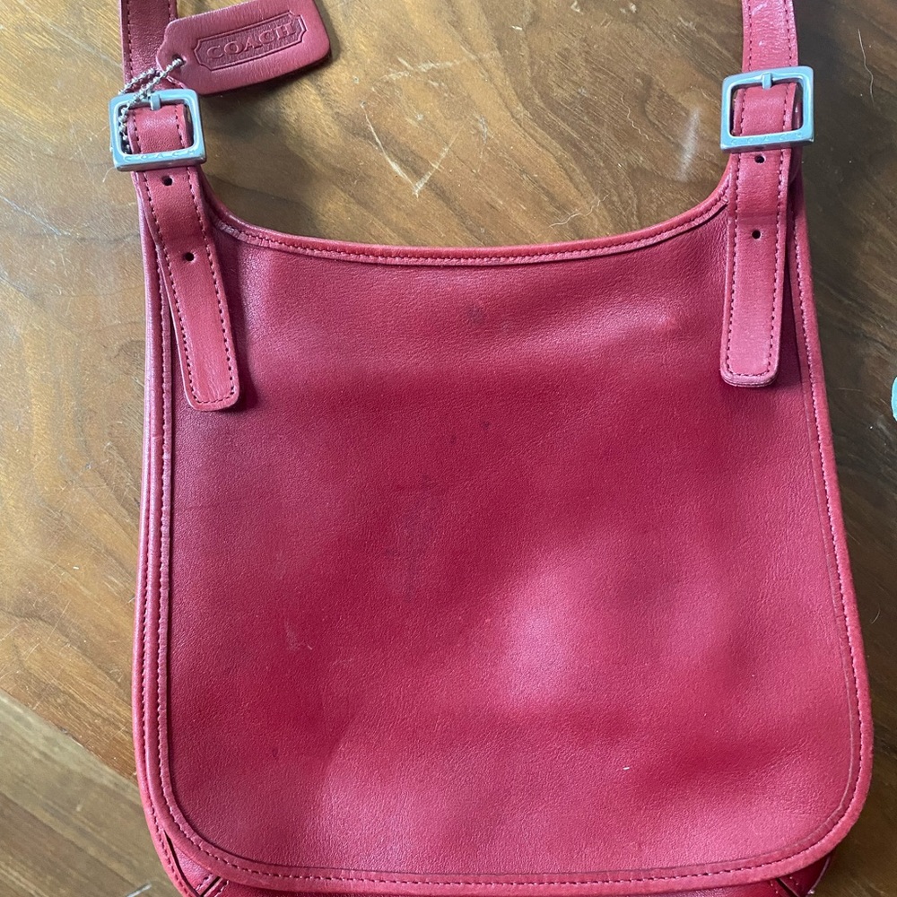 Vintage Coach Slim Hippie Flap Bag